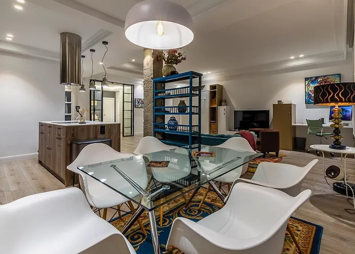 110 M2 In Abando Close To Guggenheim With Parking Apartamento Bilbao