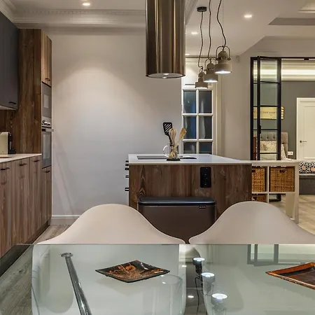 Apartamento 110 M2 In Abando Close To Guggenheim With Parking Bilbau